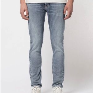 Mens Nudie jean-LEAN DEAN -indigo salt